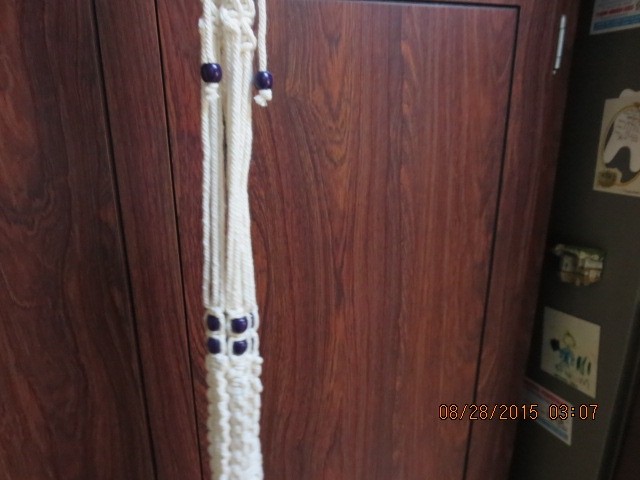 4 HANDMADE PLANT HANGERS--#T2-1
