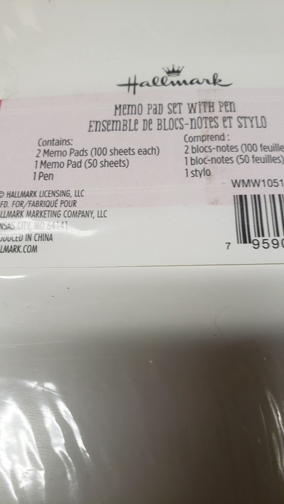 Hallmark Note Pads