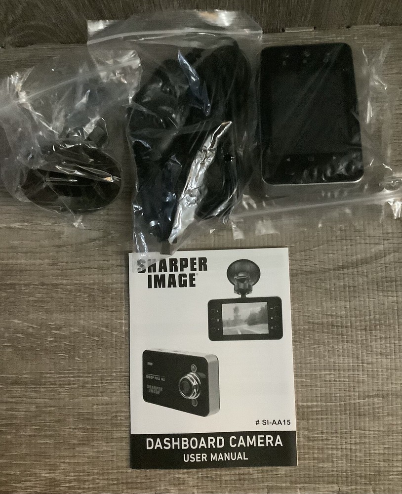 2018 Sharper Image Dashboard Security Camera & Mount (SI-AA15)