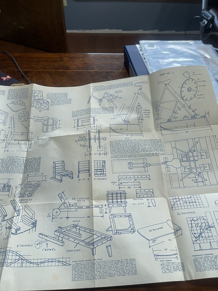 Vintage Handcraft Pattern Sheet #11