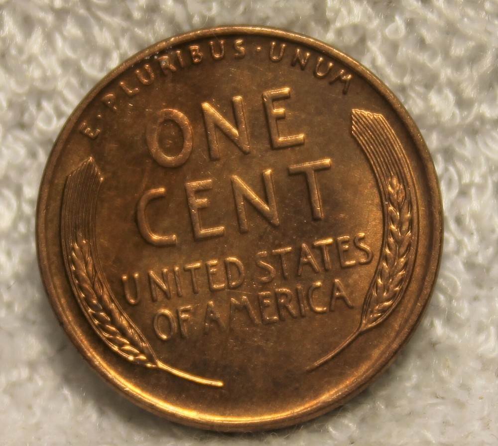 lincoln cents 1937S uncirculated