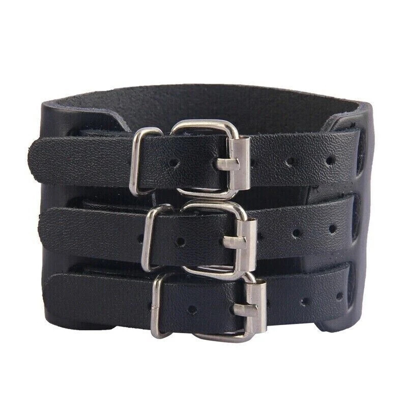 Medieval Retro Armor Genuine Leather Bracer Wristband Accessory Warrior