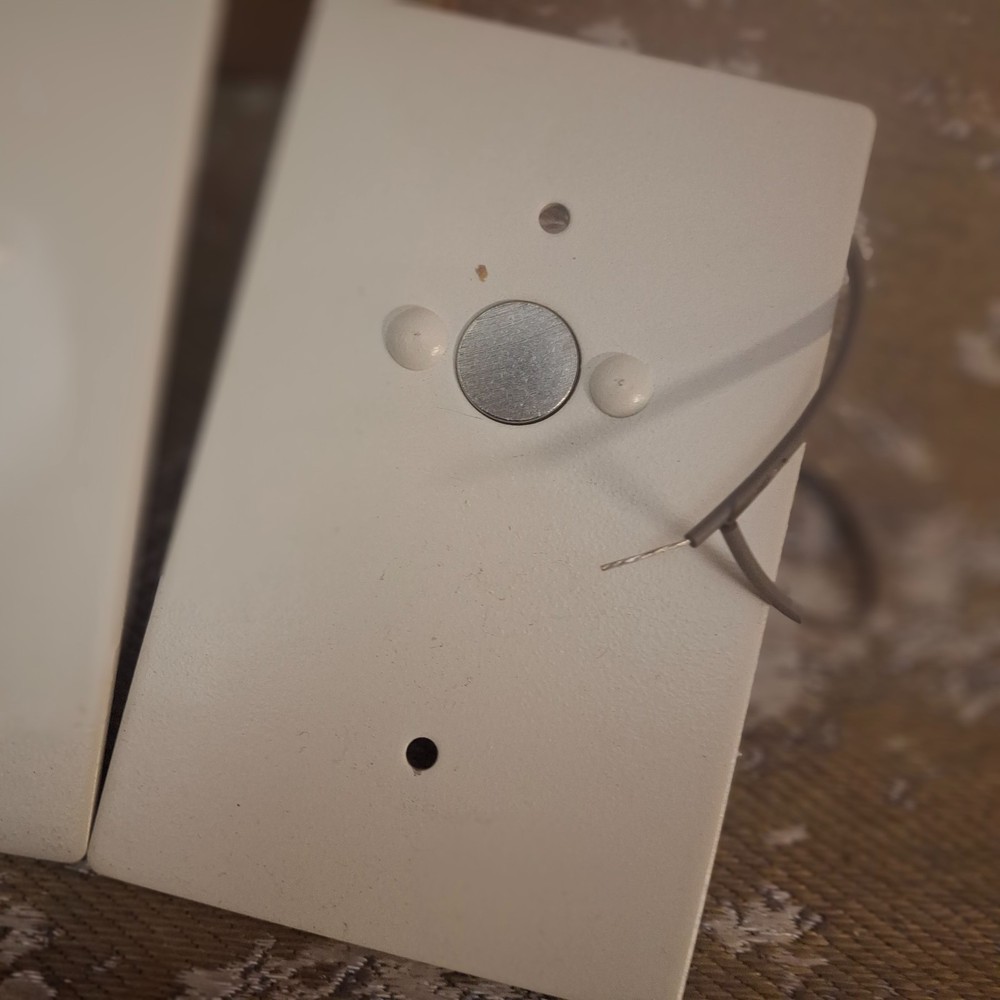 Quam Nichols CIB1 Intercom Call In Switch Push Button 2-Pack White