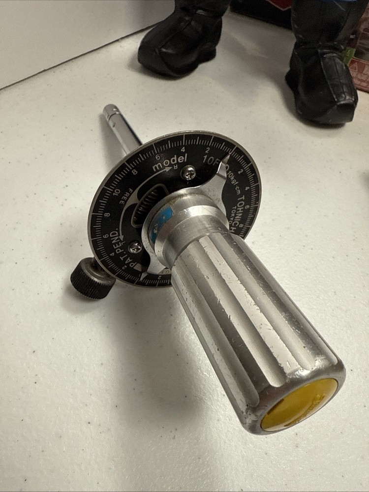 Tohnichi 10 FTD Dial Indicating Type Torque Driver 2-10, 0.2kgf.cm, 1/4″ Hex