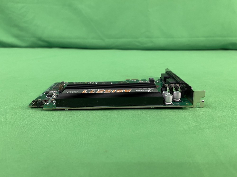 AudioScience ASI5211 Broadcast Mic Preamp Balanced Analog PCIe Card