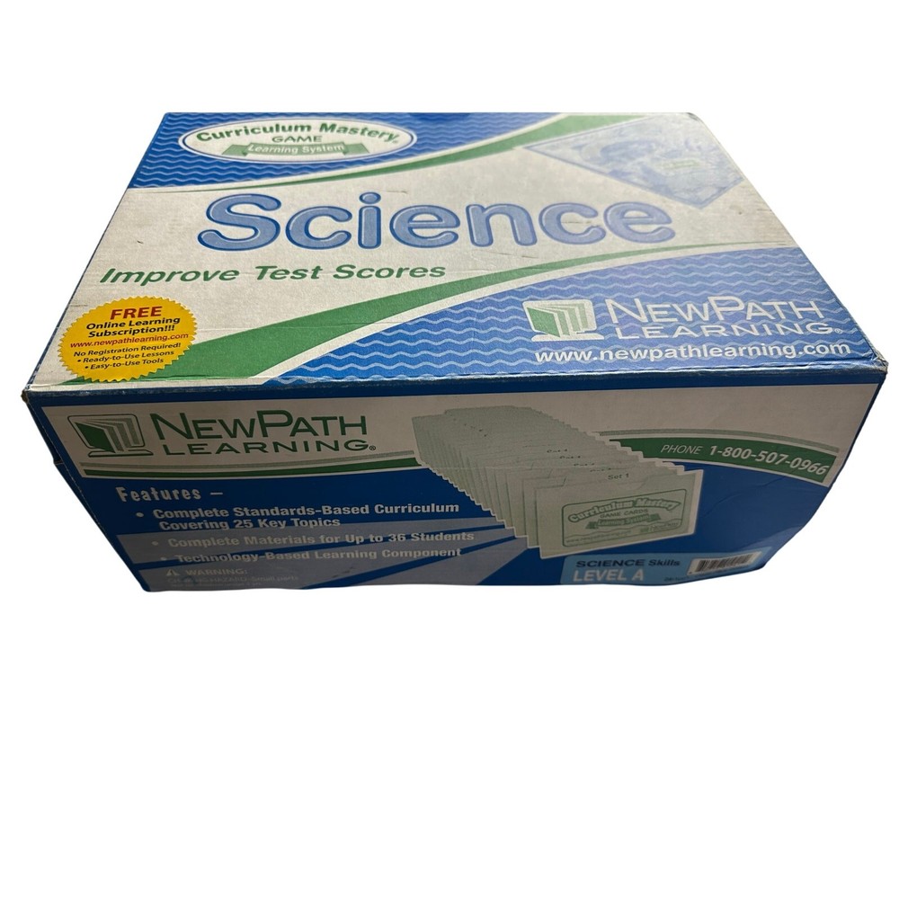 New Path Learning Mastery Game Life Science Middle School