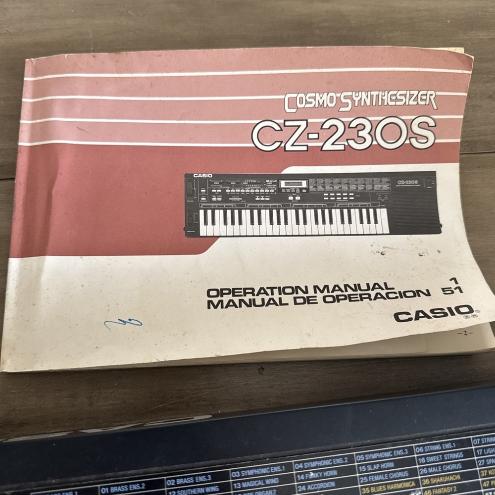 Casio CZ-230S Keyboard *Tested*