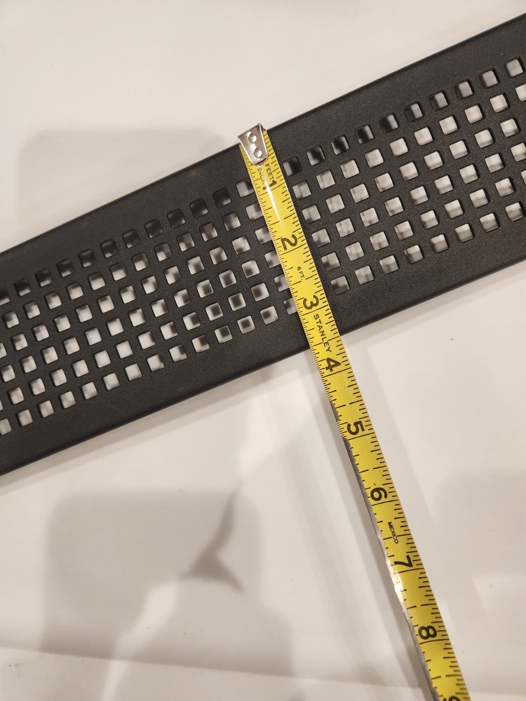 2U Vented Blank Rack Panel - Steel Powder Coated Rack Case Panel 19"