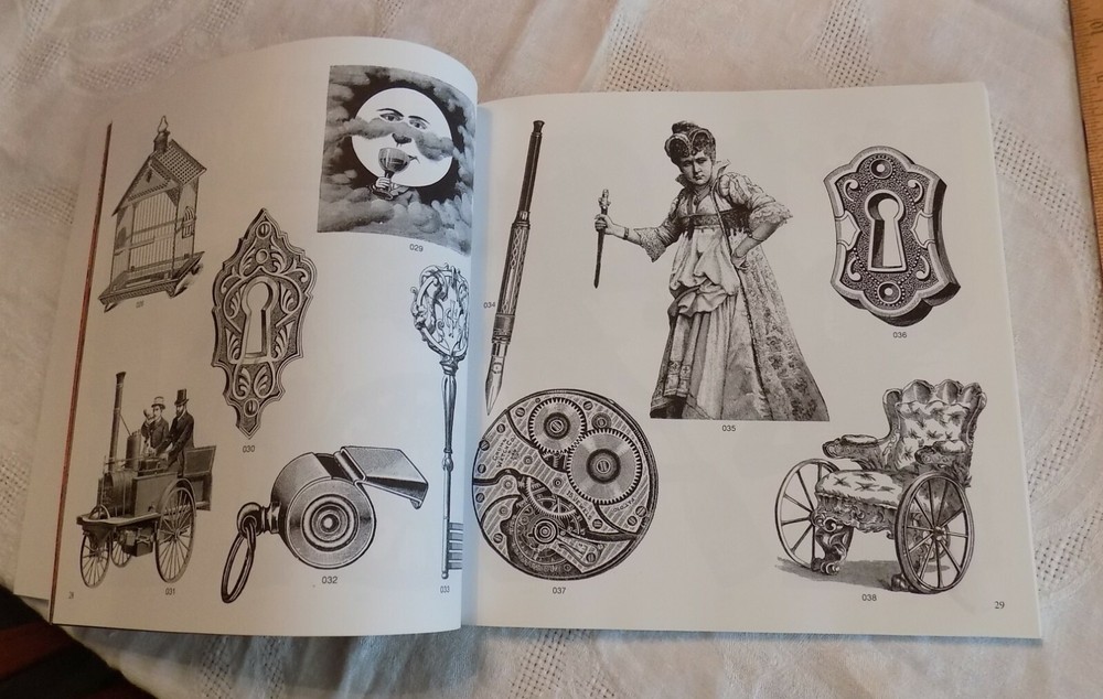 "Steampunk Sourcebook" by M. C. Waldrep 2016 Inspiration Paperback Graphics Book