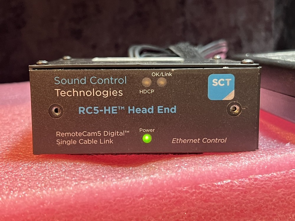 SOUND CONTROL TECHNOLOGIES RC5-CE CAMERA END with RC5-HE HEAD END