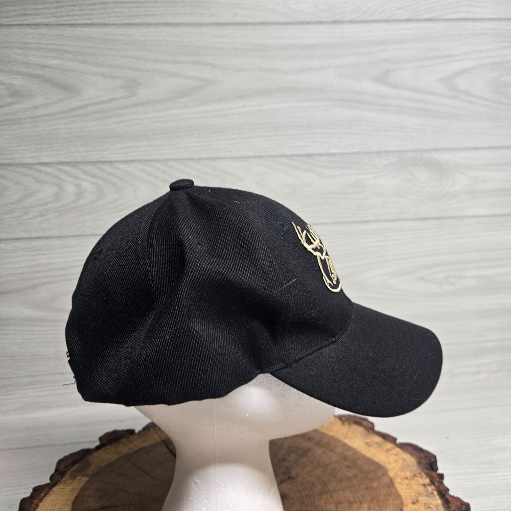 Buck Commander Hat Deer Hunting Black Night Game Adjustable Cap