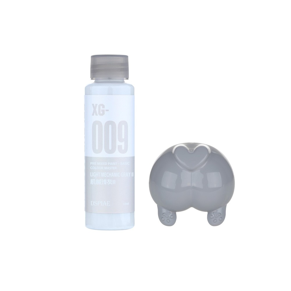 1PC DSPIAE XG Series Water-based Pre-mixed Paint 50ML - Basic Color Master