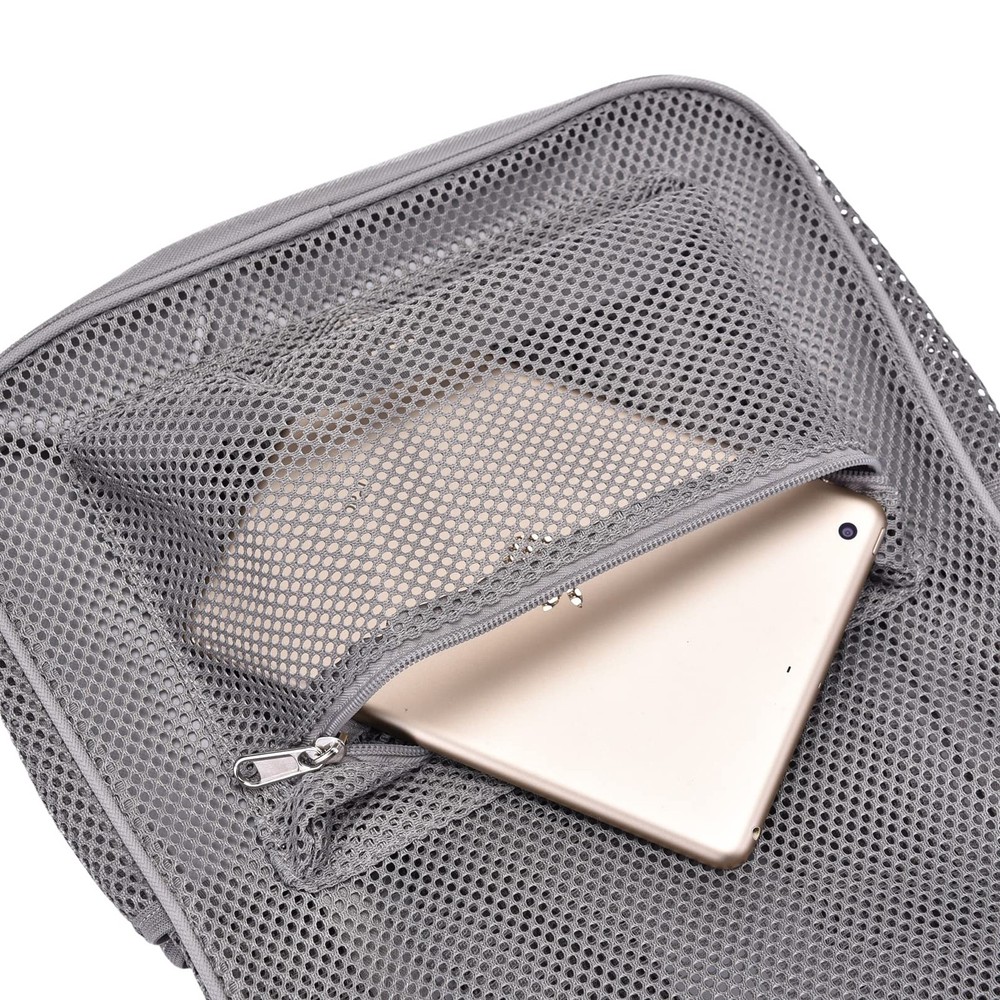 Heavy Mesh Backpack with Rain Cover，See Through Mesh Backpack for School,Beac...