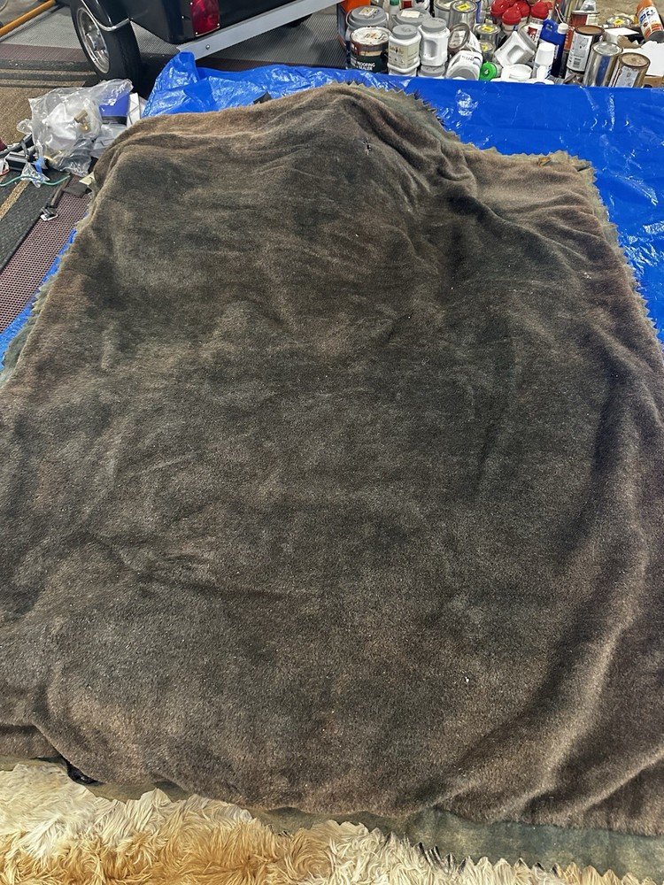 Bear blanket: 60” by 54”