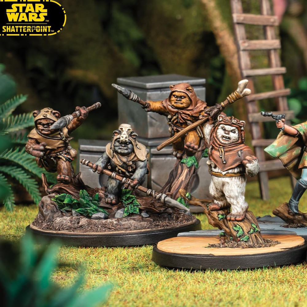 Star Wars Shatterpoint Ee Chee Maa! SQUAD PACK - Tabletop Miniatures Game, Strat
