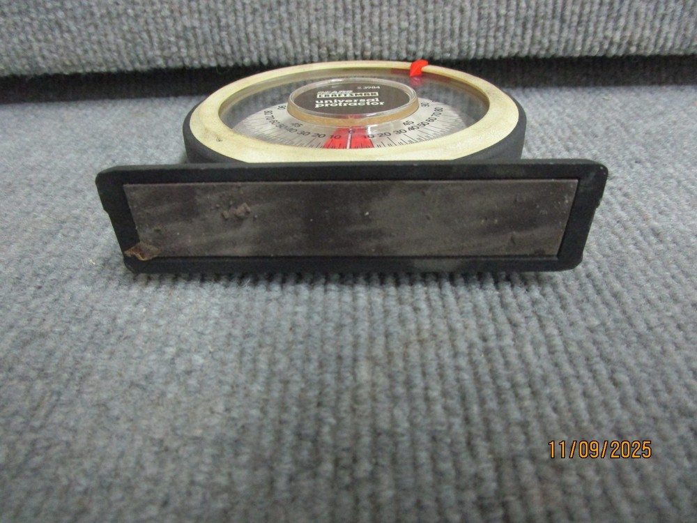 Sears Craftsman Universal Protractor w Magnetic Base 9-3984