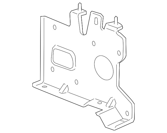 Genuine GM Engine Control Module (ECM) Bracket 25851983