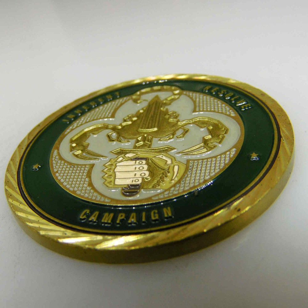 INHERENT RESOLVE CAMPAIGN FOR SERVICE CHALLENGE COIN