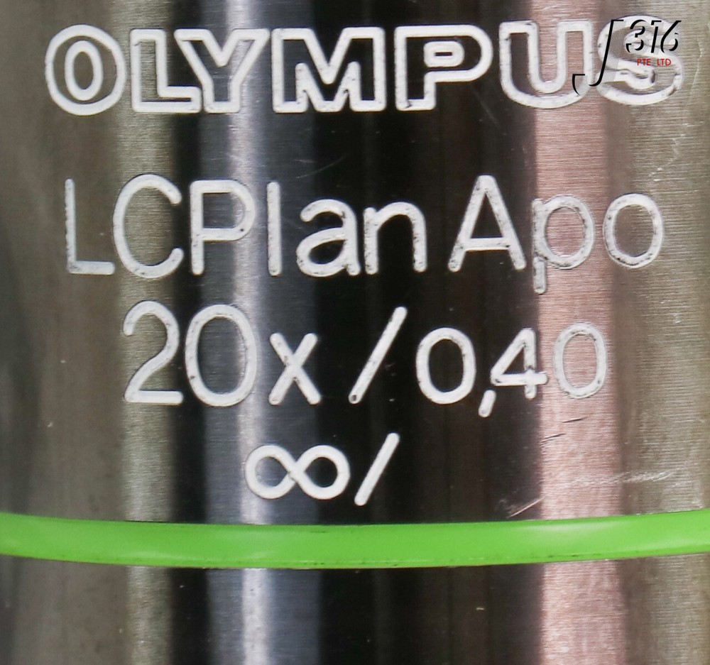 24857 OLYMPUS MICROSCOPE OBJECTIVE LENS LCPLANAPO 20X/0.40