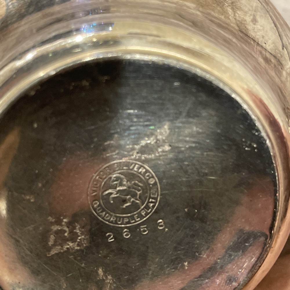 victor silver co quadruple plate 2653