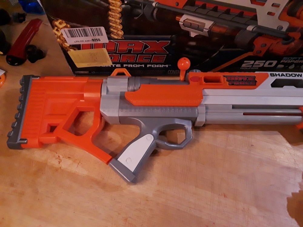 MAX FORCE SPLAT Blaster Lot, Terrornator-85, Shadow Hawk-100, Maximizer-60 Ammo