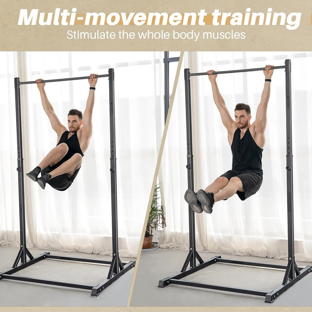 Pull up Station, Power Tower Portable Pullup Bar Station, Pull up Bar for Home