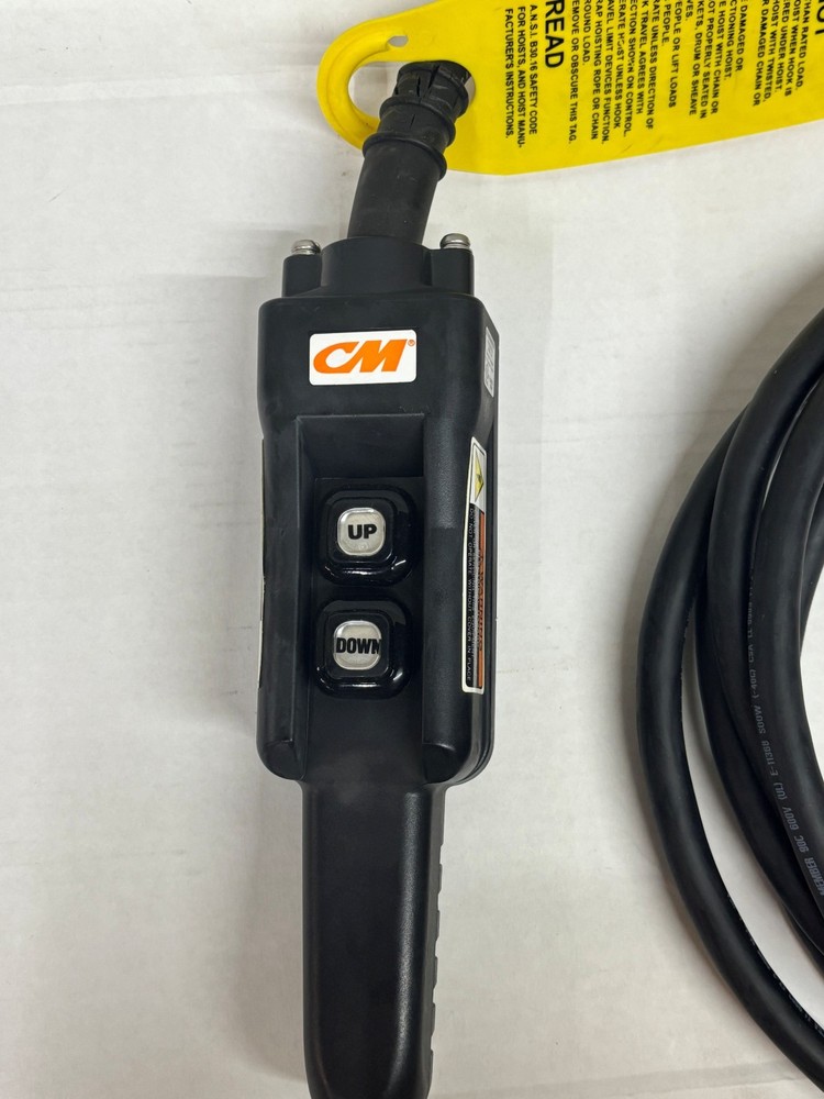 CMCO BUDGIT PUSHBUTTON AND 16FT CABLE ASSY; 33211216