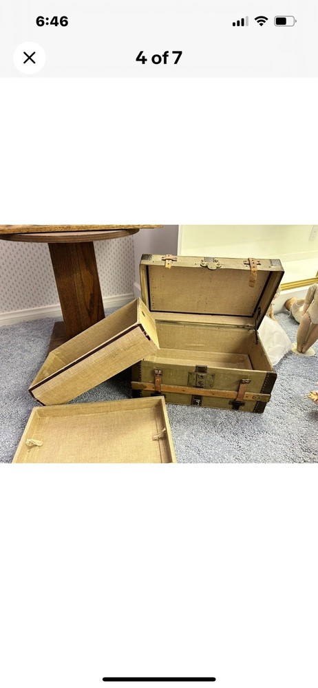 Antique Child’s Toy Trunk
