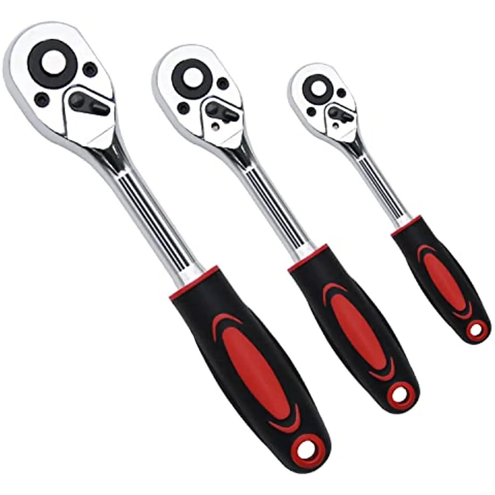 Professional Heavy Duty Ratchet Handle Reversible Socket Wrench