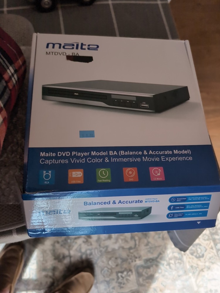 Mait2 MTDVD-BA CD/DVD Player. Tested. J2