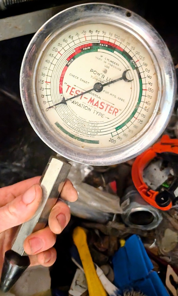 1940's TEST-MASTER Compression Tester