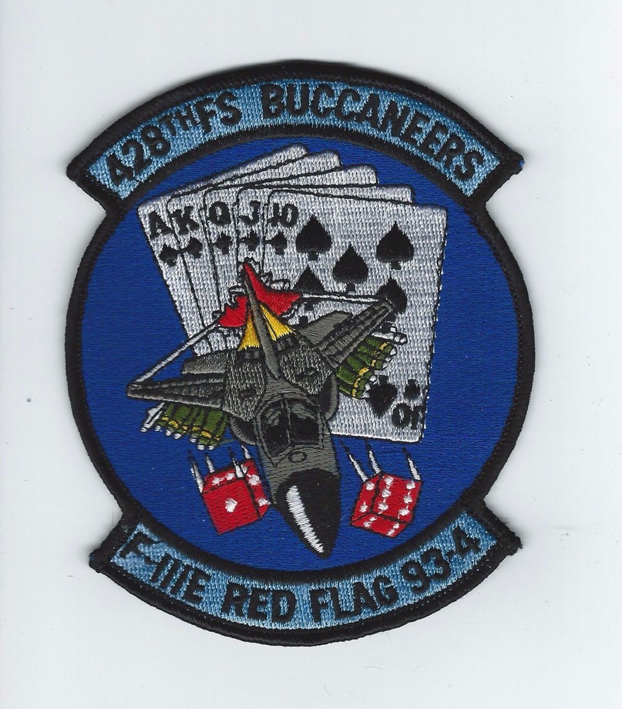 428th FIGHTER SQUADRON "RED FLAG 93-4" patch