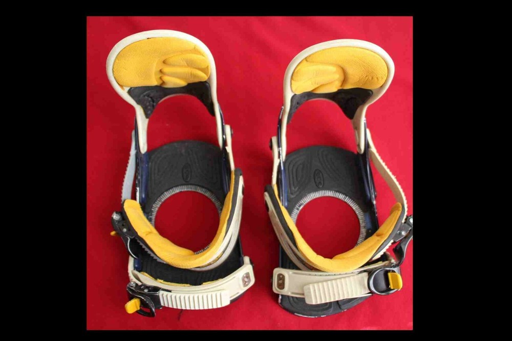 RIDE PRESTON SNOWBOARD BINDINGS L LARGE, USED