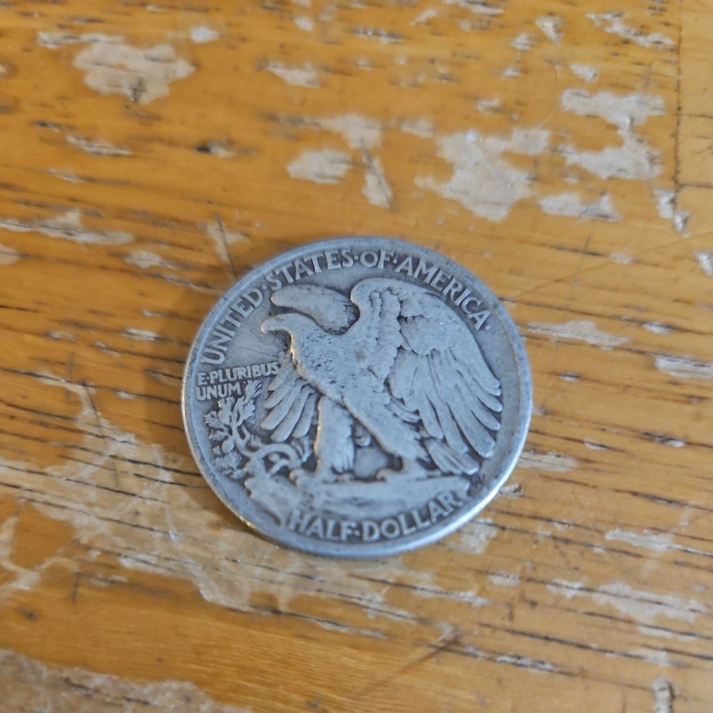 1942 Walking Liberty Half Dollar 90% Silver Fine