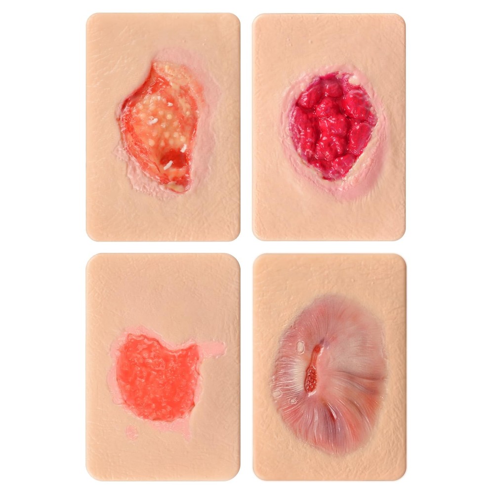 Granulation Wound Packing Trainer, Palm Sized Wound Simulation Models for Med...