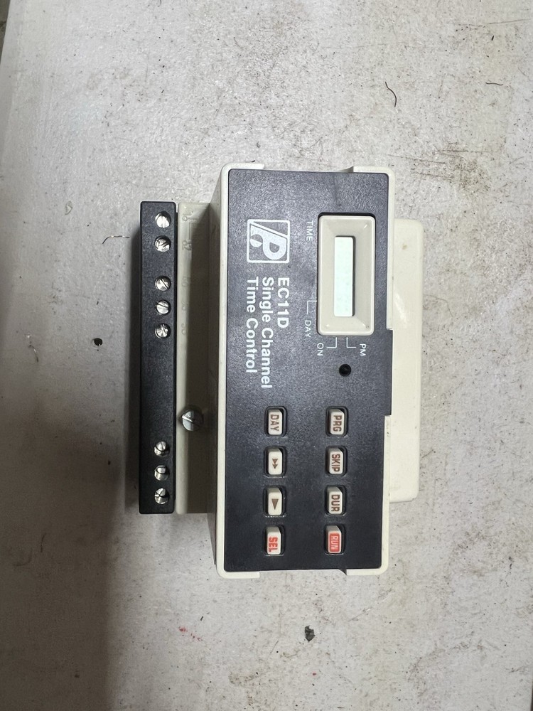 Paragon EC11D Single Channel 7Day Programmable Time Control 15A 120VAC USED