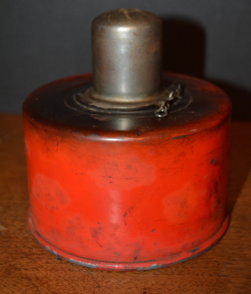 ANTHES FORCE OILER CO. KEROSENE Road Flares Orig. Storage Case EMPTY