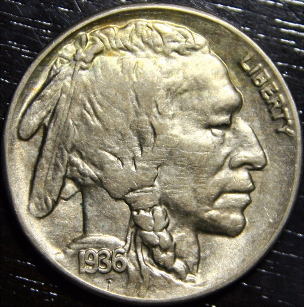 1936 S Buffalo Nickel