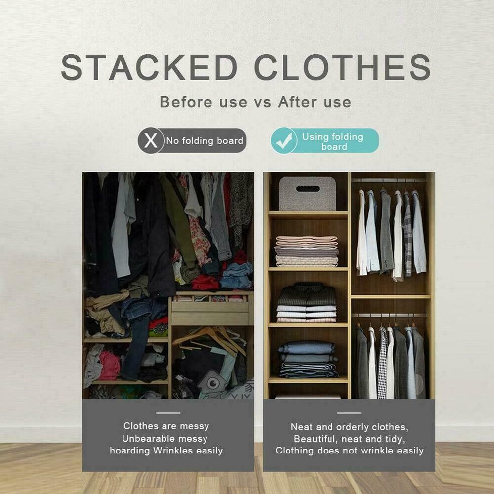 Household T-Shirt Folding Board Folder Clothes Fast Organizer Tool . Nice