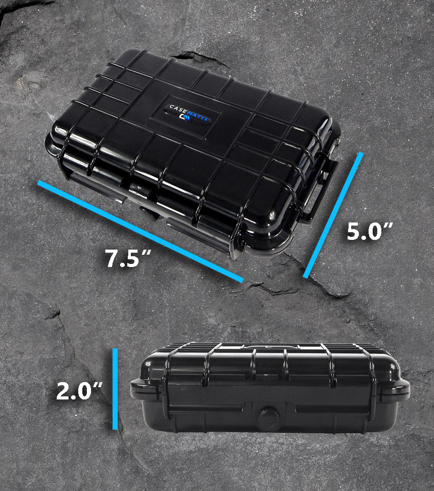 CM Waterproof Portable Backup Case fits GNARBOX Portable Backup & Editing System