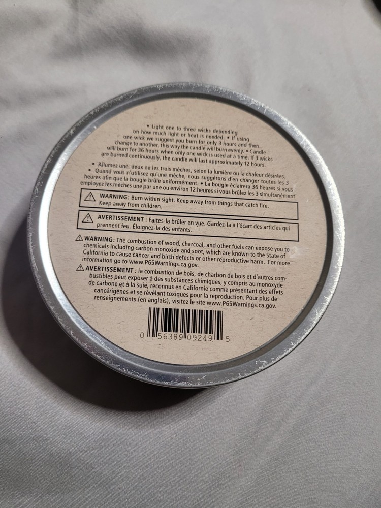 Coghlan's Survival Candle with 3 Wicks Burns 36 Hours Includes Matches