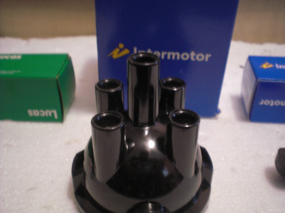 DISTRIBUTOR CAP , POINTS , CONDENSER , ROTOR MG , TRIUMPH MGB TR3 VARIOUS