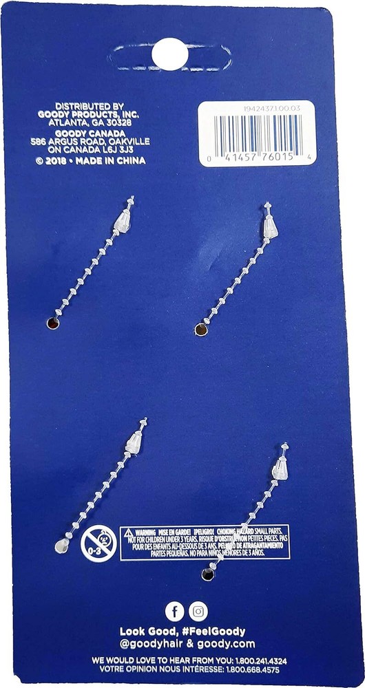 Goody SlideProof Classics Medium Claw Clips - 4ct Assorted Neutrals Hair Styling