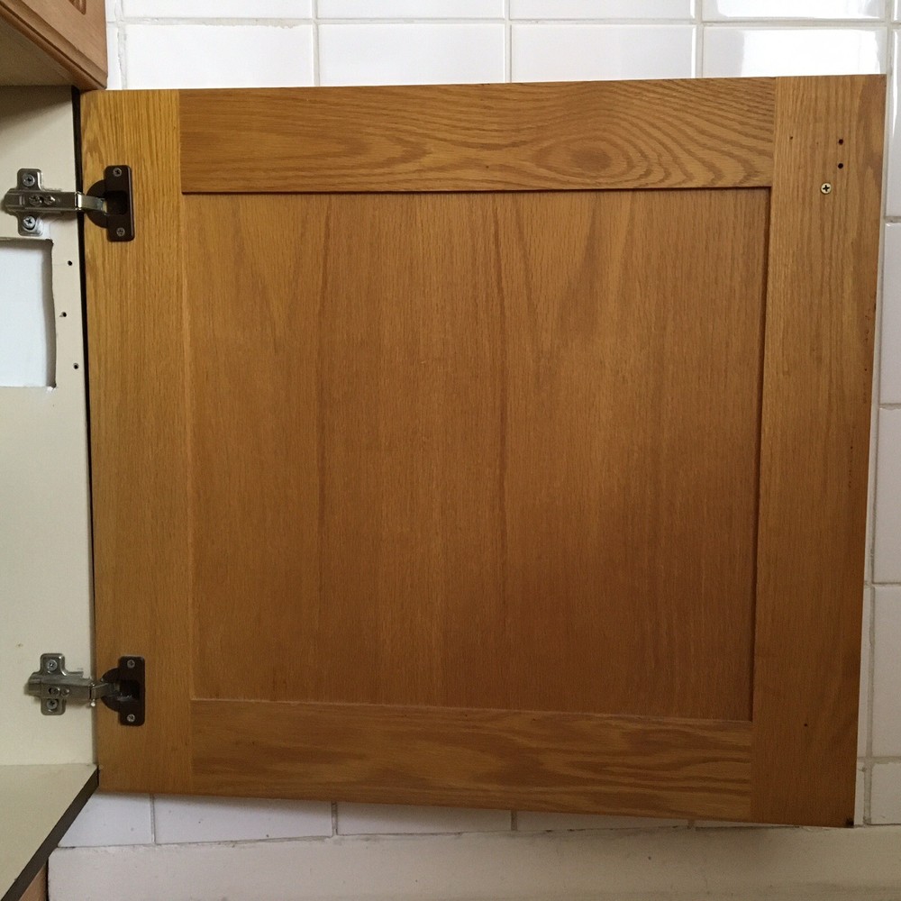 Pine Kitchen Base Cupboard Door - Right Opening X2