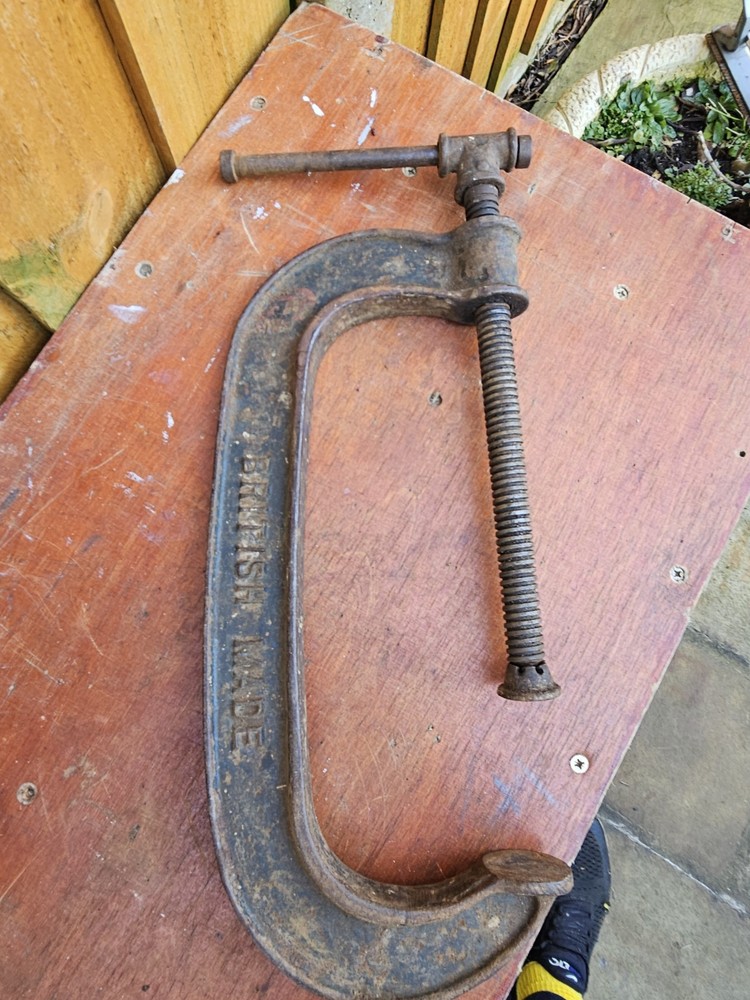 woden 10" G clamp