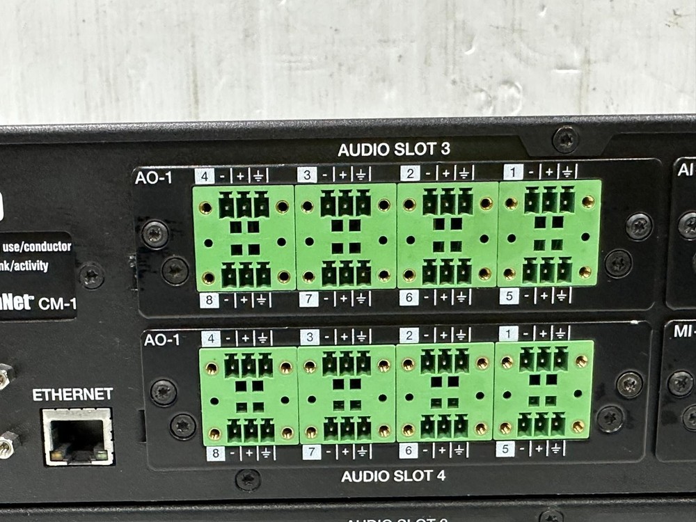 Electro-Voice EV NetMax N8000 System Controller/ Matrix Mixer #187-88 (One)THS