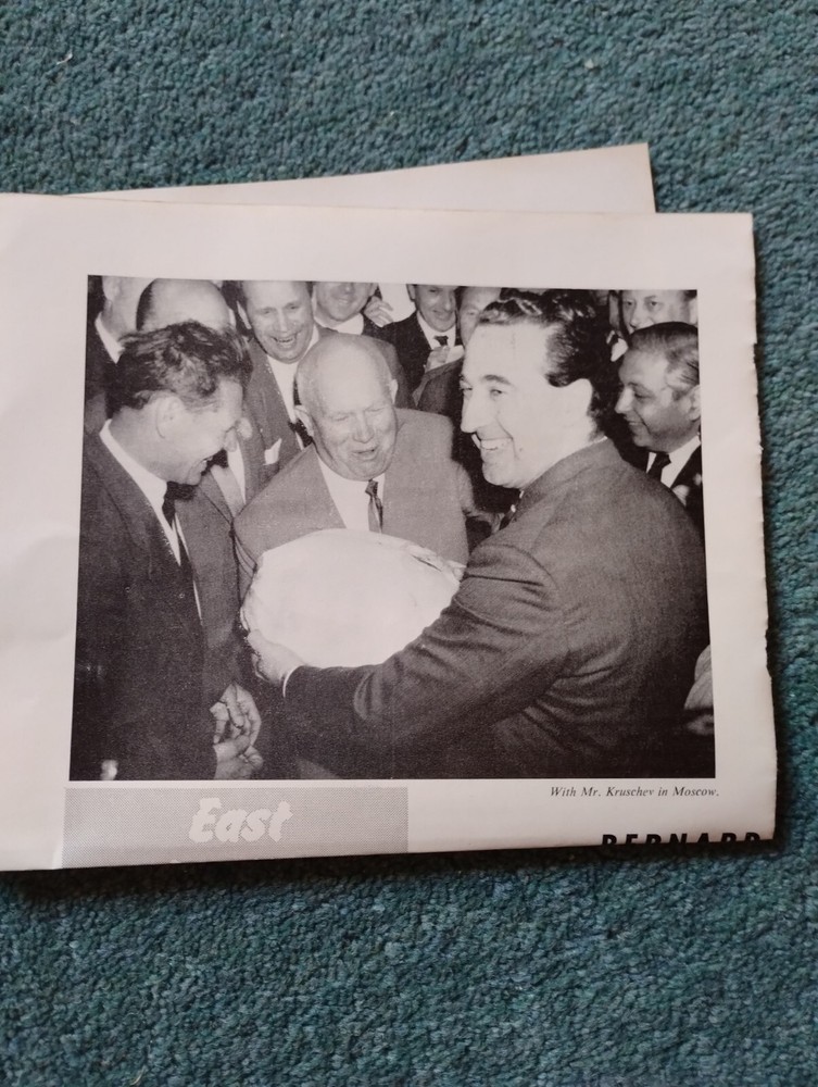 Sk37 Ephemera 1964 Article Bernard Matthews