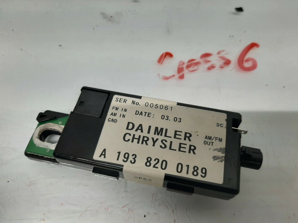 2004-2008 Chrysler Crossfire Antenna Amplifier Amp Module Oem