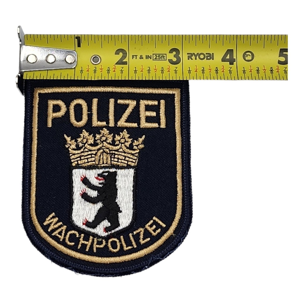 Germany Berlin State Police Wachpolizei Patch