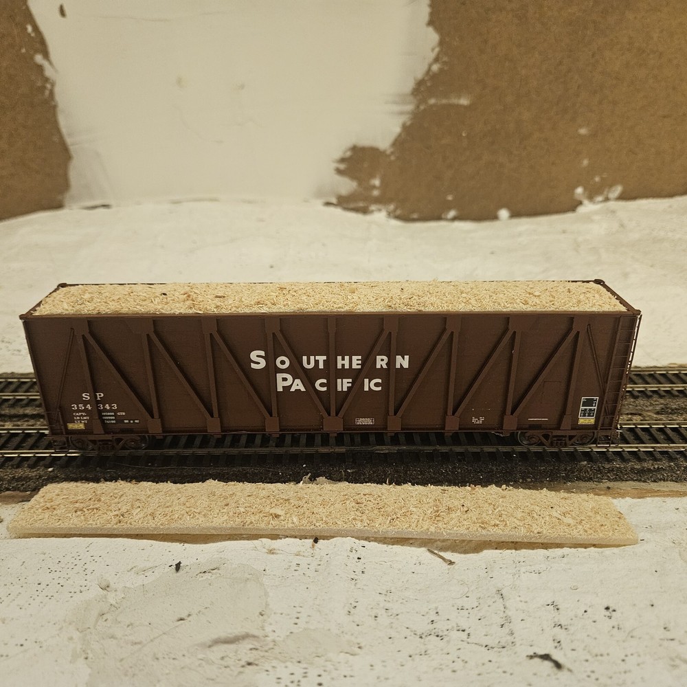 Exactrail Woodchip Hopper Load